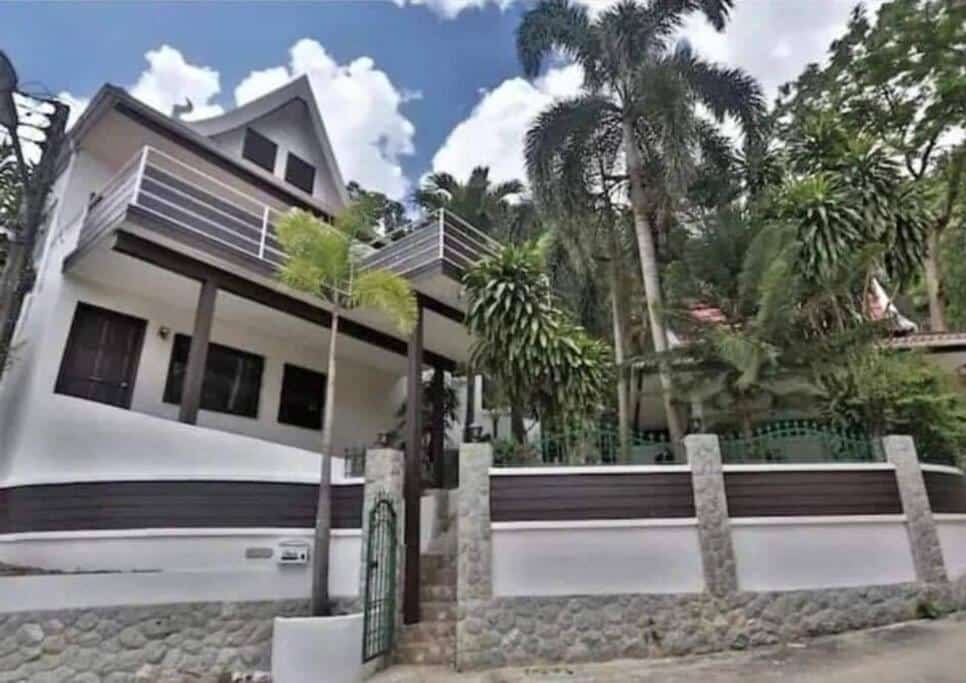 Exterior view of charming 3-bedroom villa with a private pool in Patong Beach