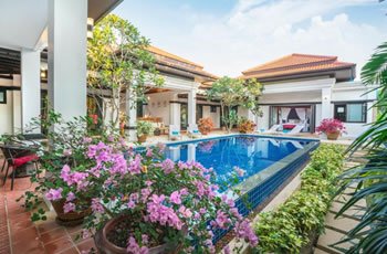 Private pool at Jewels Villas in Bang Tao Beach