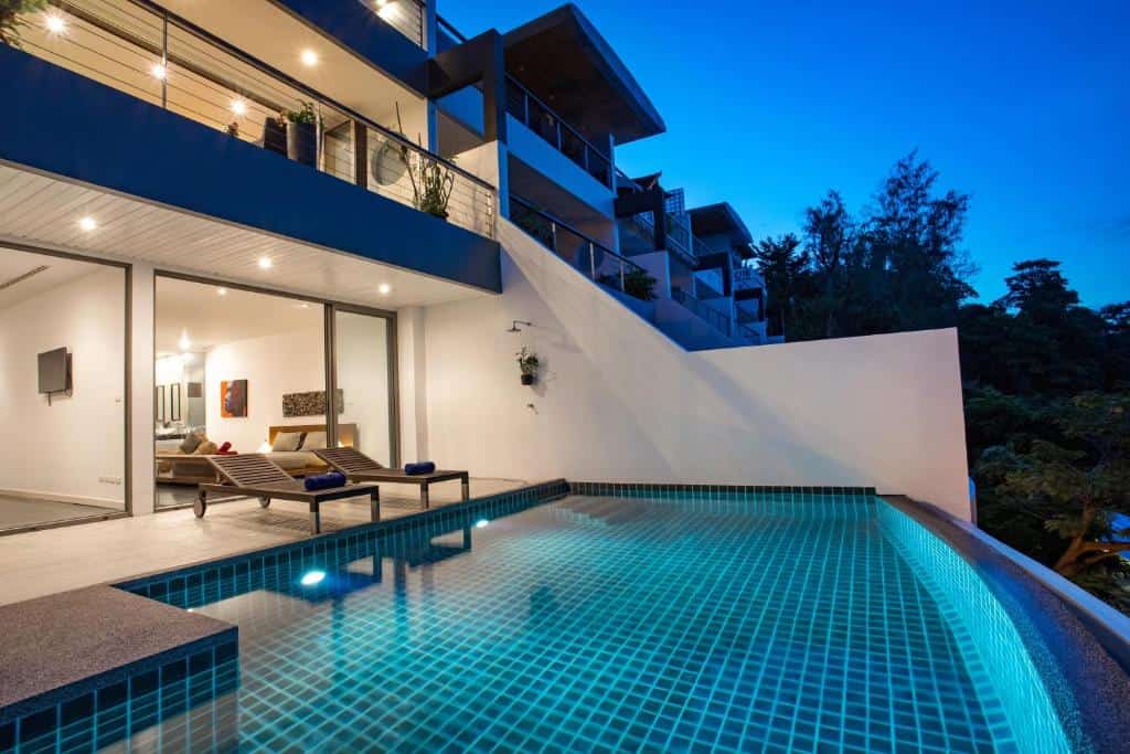 Infinity Pool at Atika Patong Beach Villas