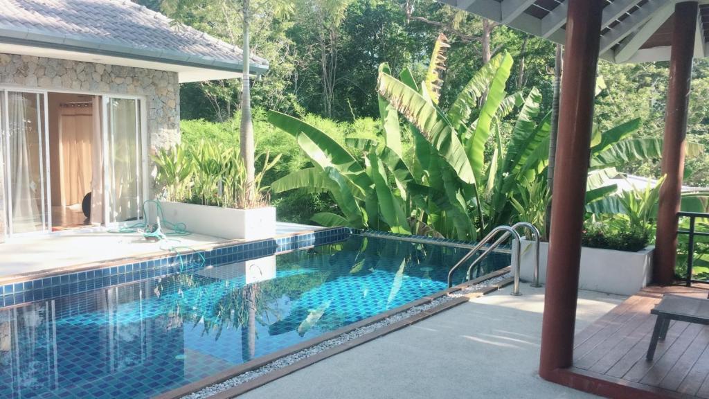 Private pool at Villa Cassopiea in Kamala Beach